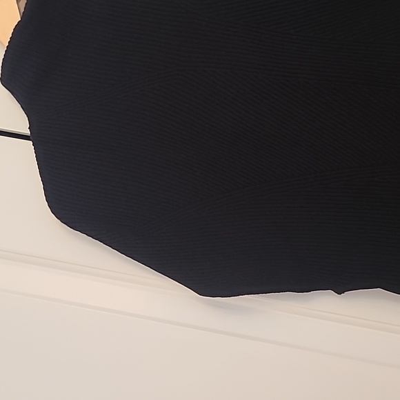 Vince Ribbed Wool and Cashmere Sleeveless Tunic Sweater Vest Mock Neck Size XS - Picture 7 of 11